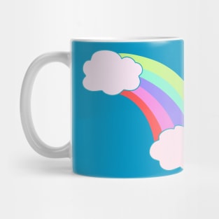 Rainbow Clouds Mug